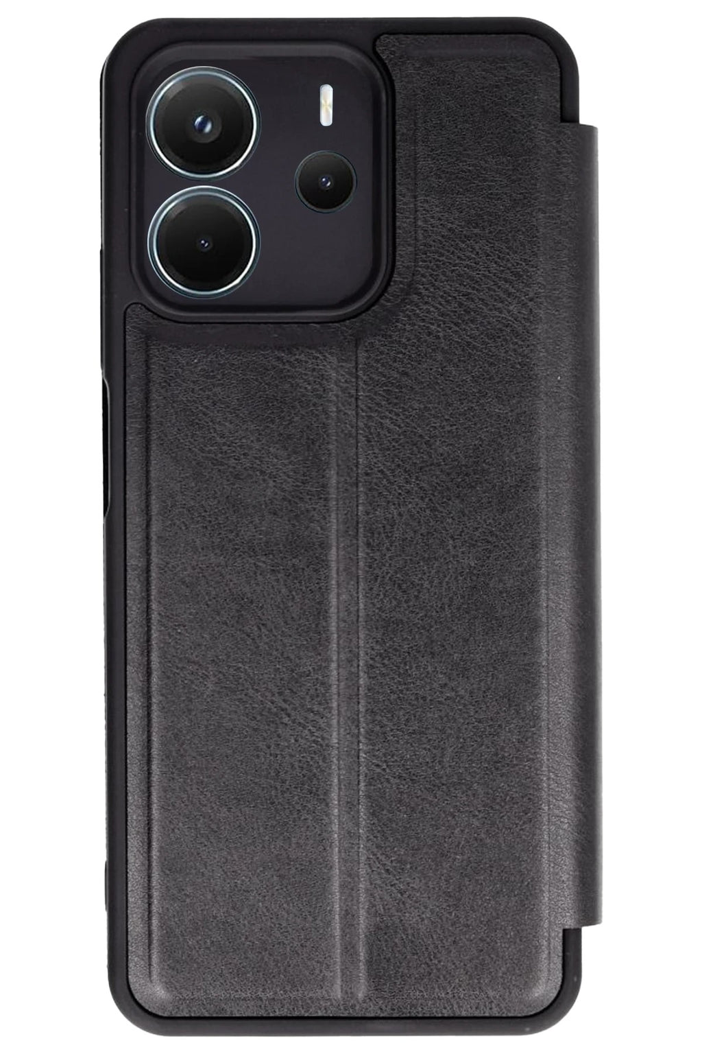 Mey İthalat® Redmi Note 14 4G Kılıf Flip Cover - Siyah