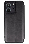 Mey İthalat® Redmi Note 14 4G Kılıf Flip Cover - Siyah