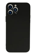 Mey İthalat® iPhone 13 Pro Kılıf Nano içi Kadife Silikon - Siyah