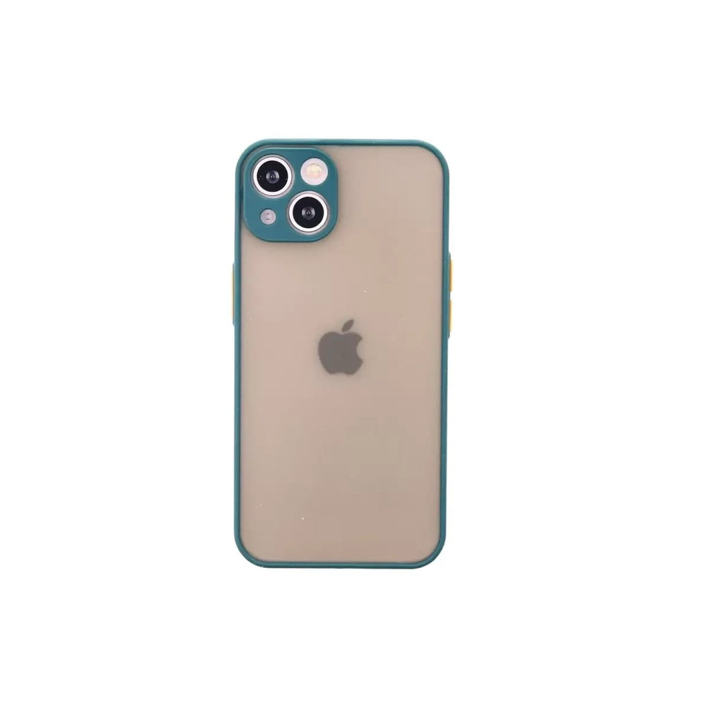 Mey İthalat® iPhone 13 Mini Kılıf Montreal Silikon Kapak - Yeşil