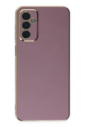 Mey İthalat® Samsung Galaxy M23 Kılıf Volet Silikon - Mor