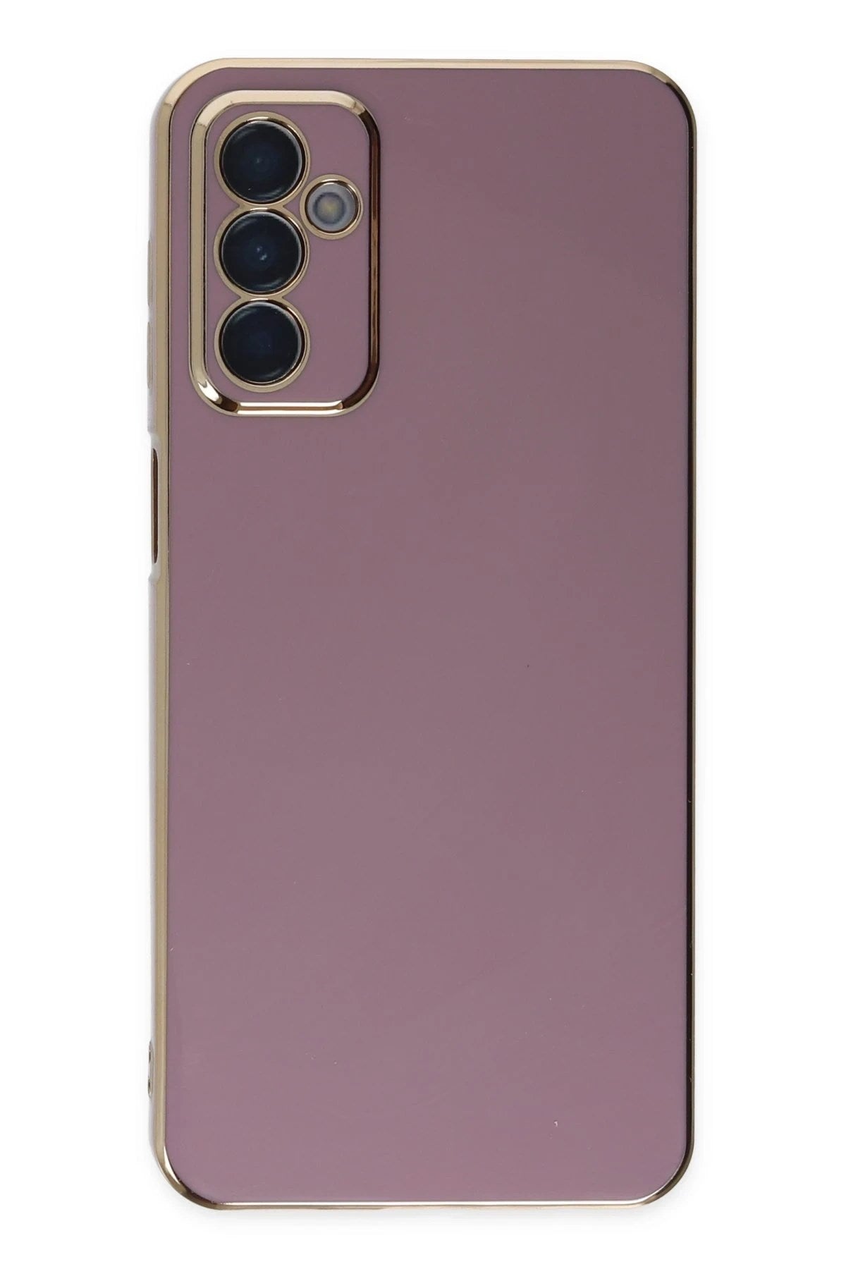Mey İthalat® Samsung Galaxy M23 Kılıf Volet Silikon - Mor