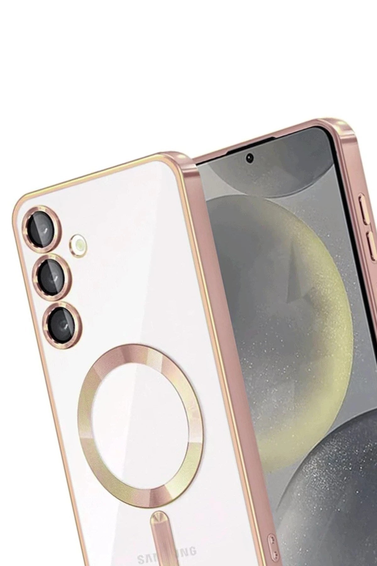 Mey İthalat® Samsung Galaxy A54 5G Kross Magneticsafe Kapak - Rose