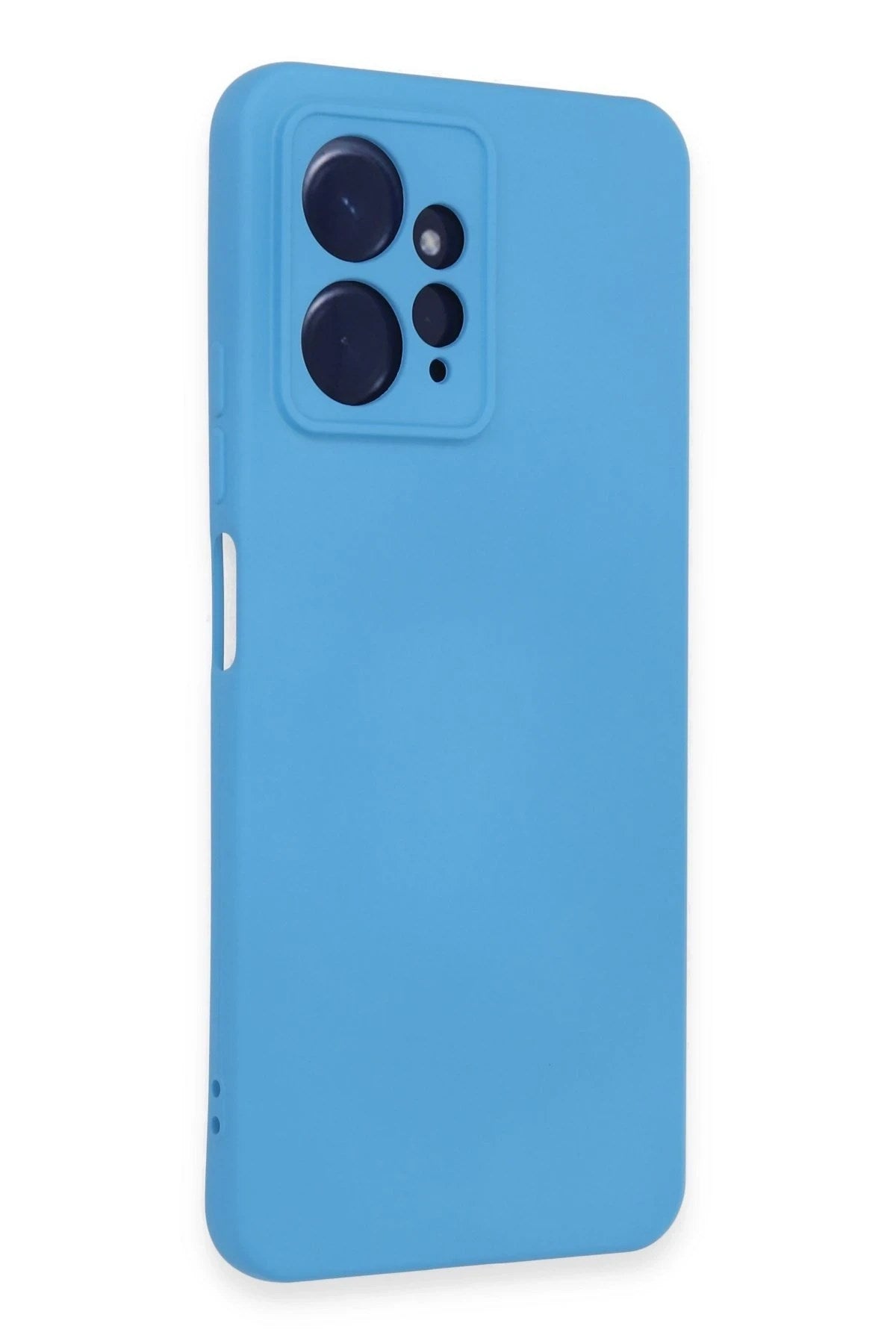 Mey İthalat® Redmi Note 12 4G Kılıf Nano içi Kadife Silikon - Mavi