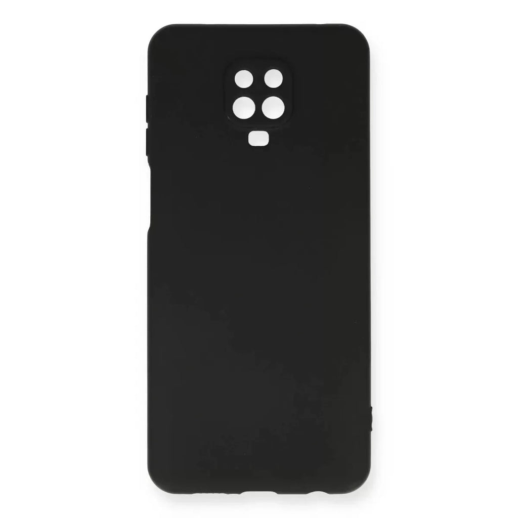 Mey İthalat® Redmi Note 9 Pro Kılıf Nano içi Kadife Silikon - Siyah