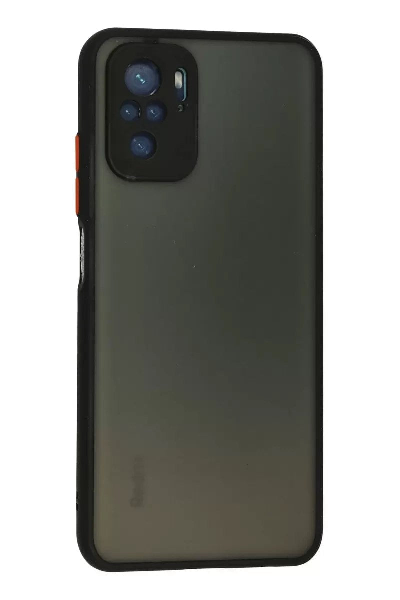 Mey İthalat® Redmi Note 10 Kılıf Montreal Silikon Kapak - Siyah