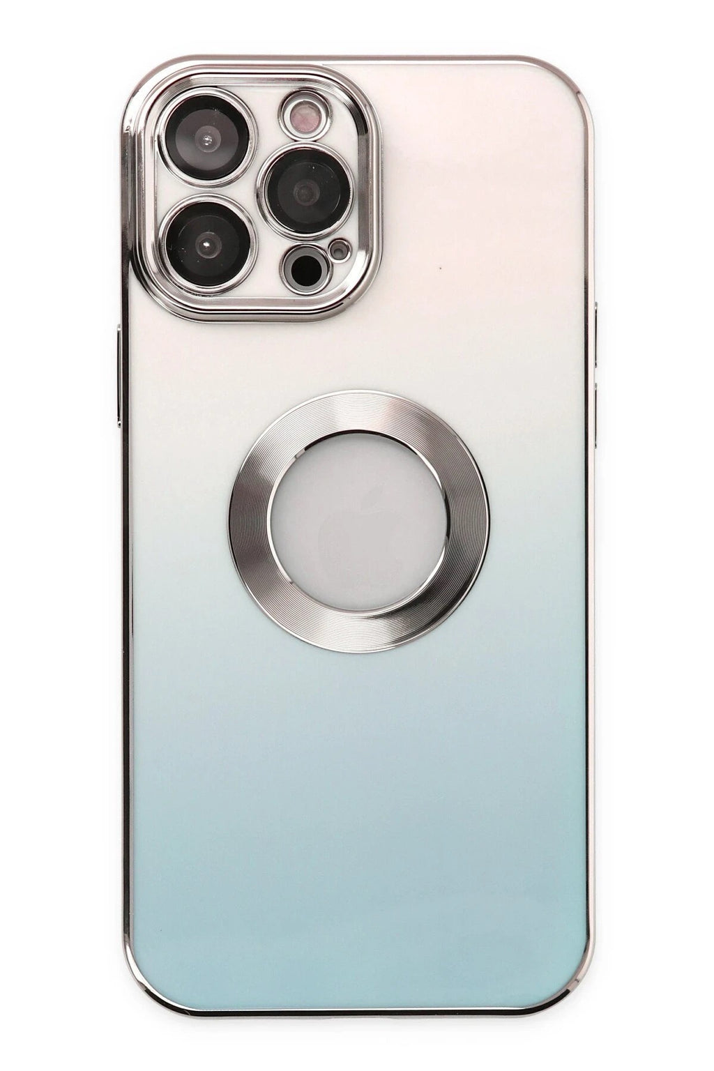 Mey İthalat® iPhone 13 Pro Max Kılıf Best Silikon - Turkuaz