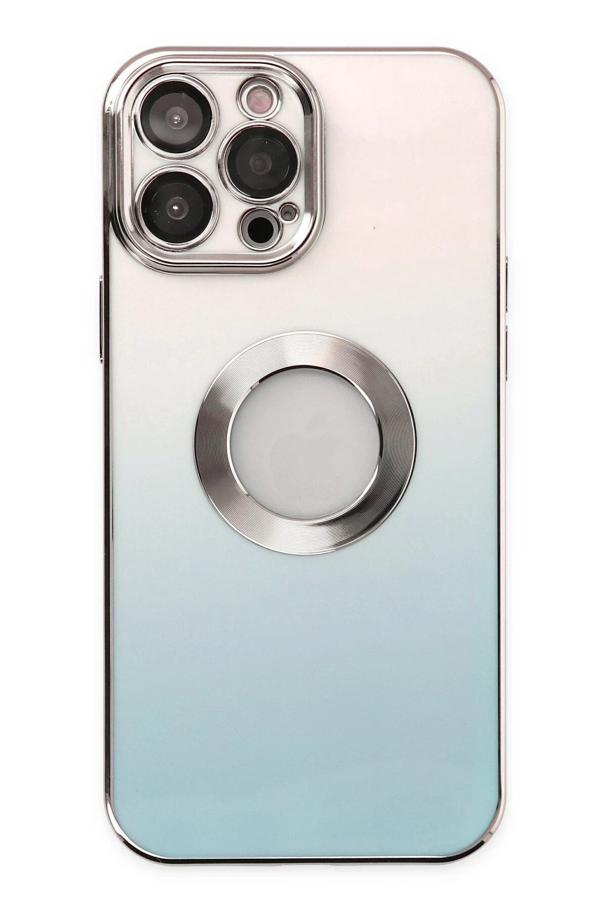 Mey İthalat® iPhone 13 Pro Max Kılıf Best Silikon - Turkuaz