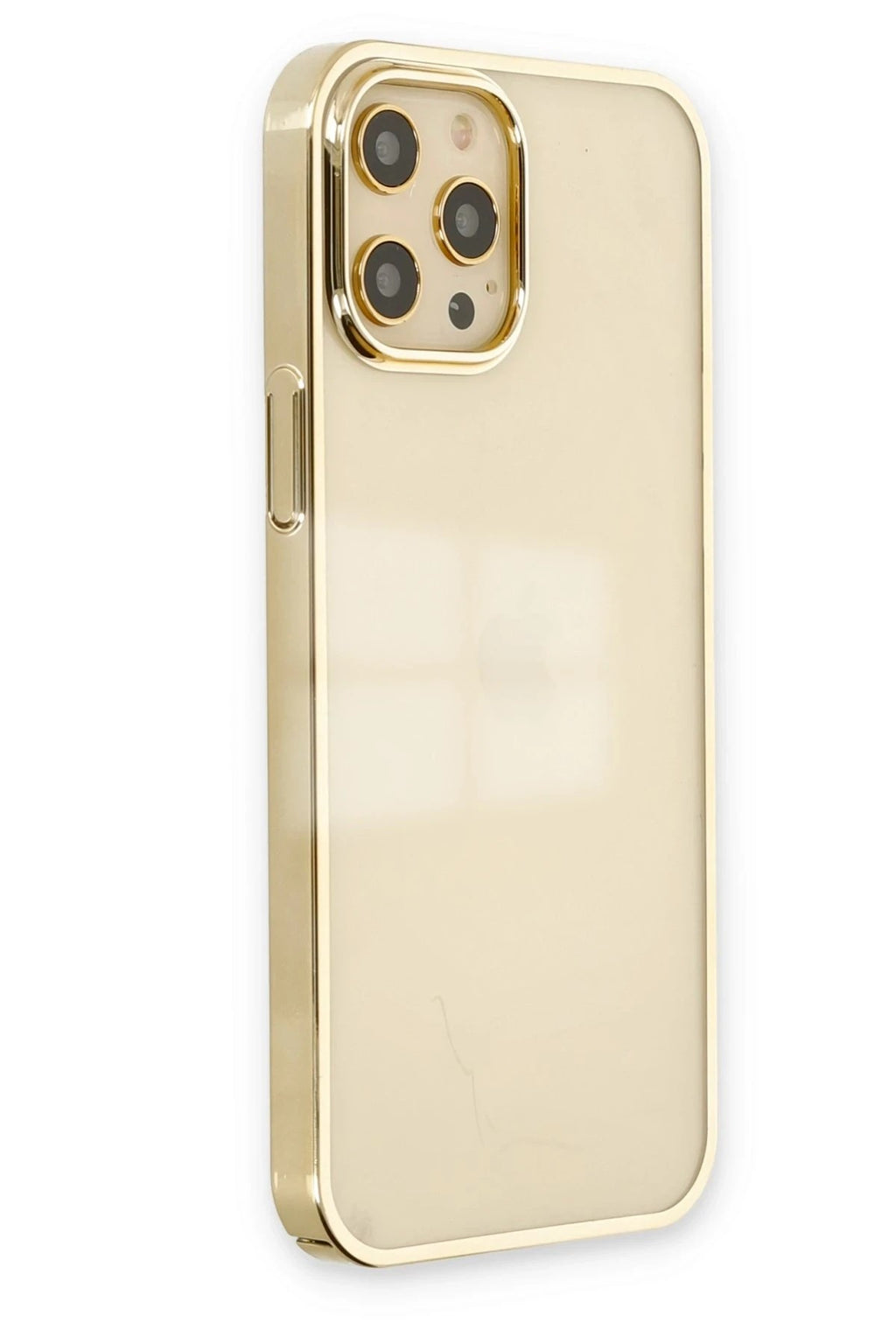 Mey İthalat® iPhone 12 Pro Max Kılıf Element Silikon - Gold
