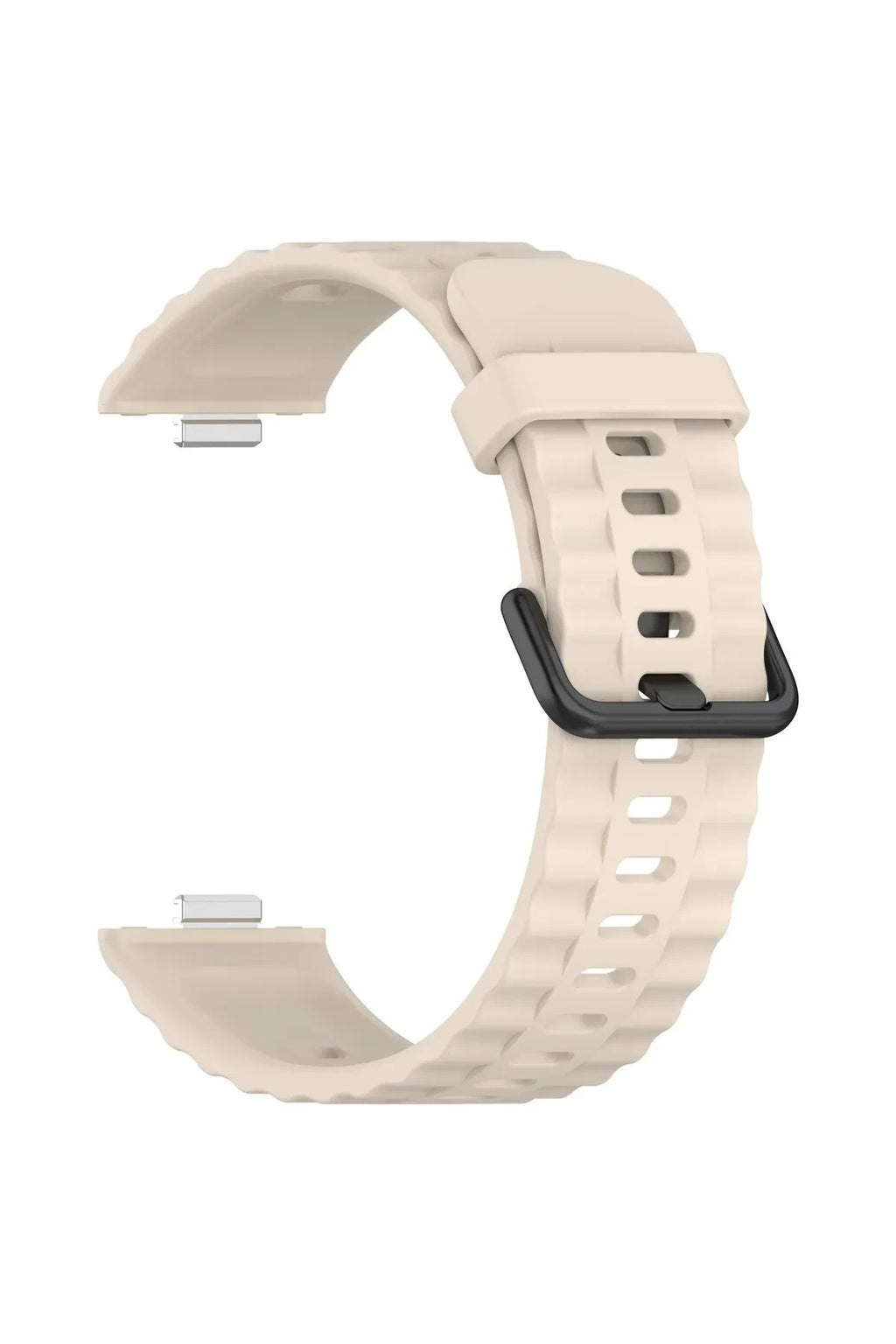 Mey İthalat® Huawei Watch Fit 3 Klasik Kordon - Bej