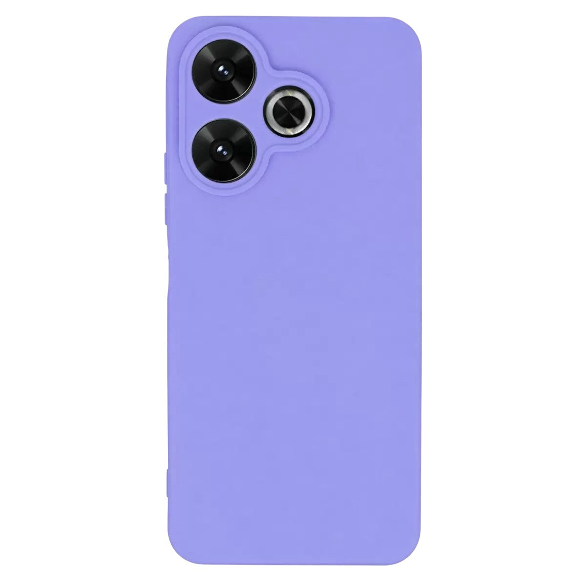 Mey İthalat® Redmi 13 4G Kılıf First Silikon - Lila