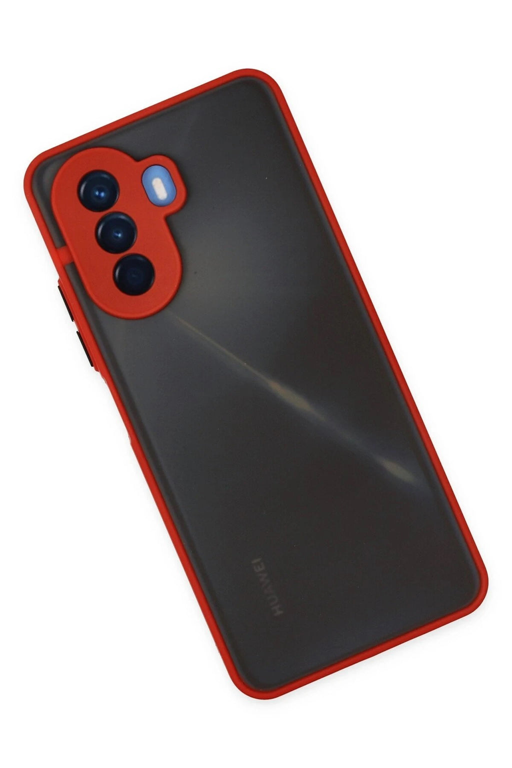 Mey İthalat® Huawei Nova Y70 Kılıf Montreal Silikon Kapak - Kırmızı