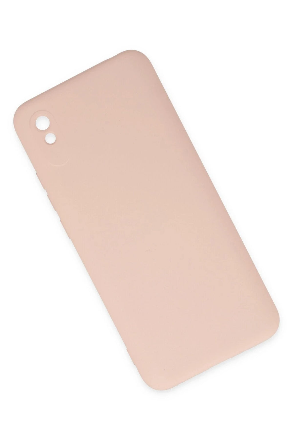 Mey İthalat® Redmi 9A Kılıf Nano içi Kadife Silikon - Pudra
