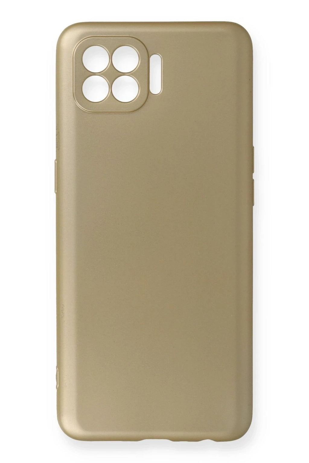 Mey İthalat® Reno 4 Lite Kılıf First Silikon - Gold