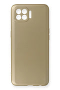 Mey İthalat® Reno 4 Lite Kılıf First Silikon - Gold