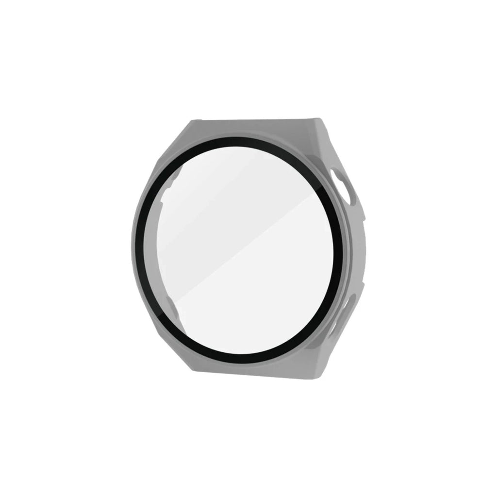 Mey İthalat® Huawei Watch GT3 Pro 46mm Dota Camlı Kasa Ekran Koruyucu - Uzay Grisi