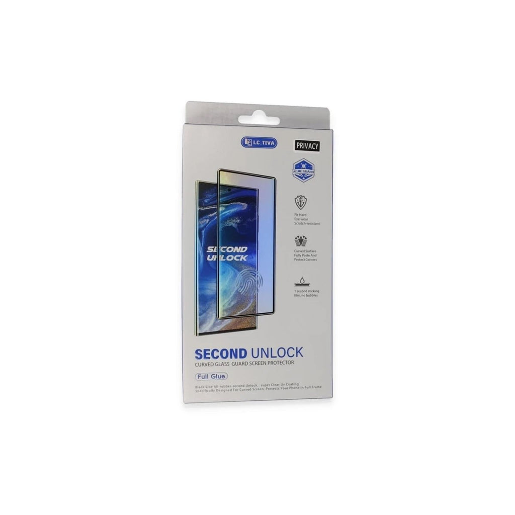 Mey İthalat® Samsung Galaxy S24 Ultra Durable Full Glue Curved Hayalet Cam