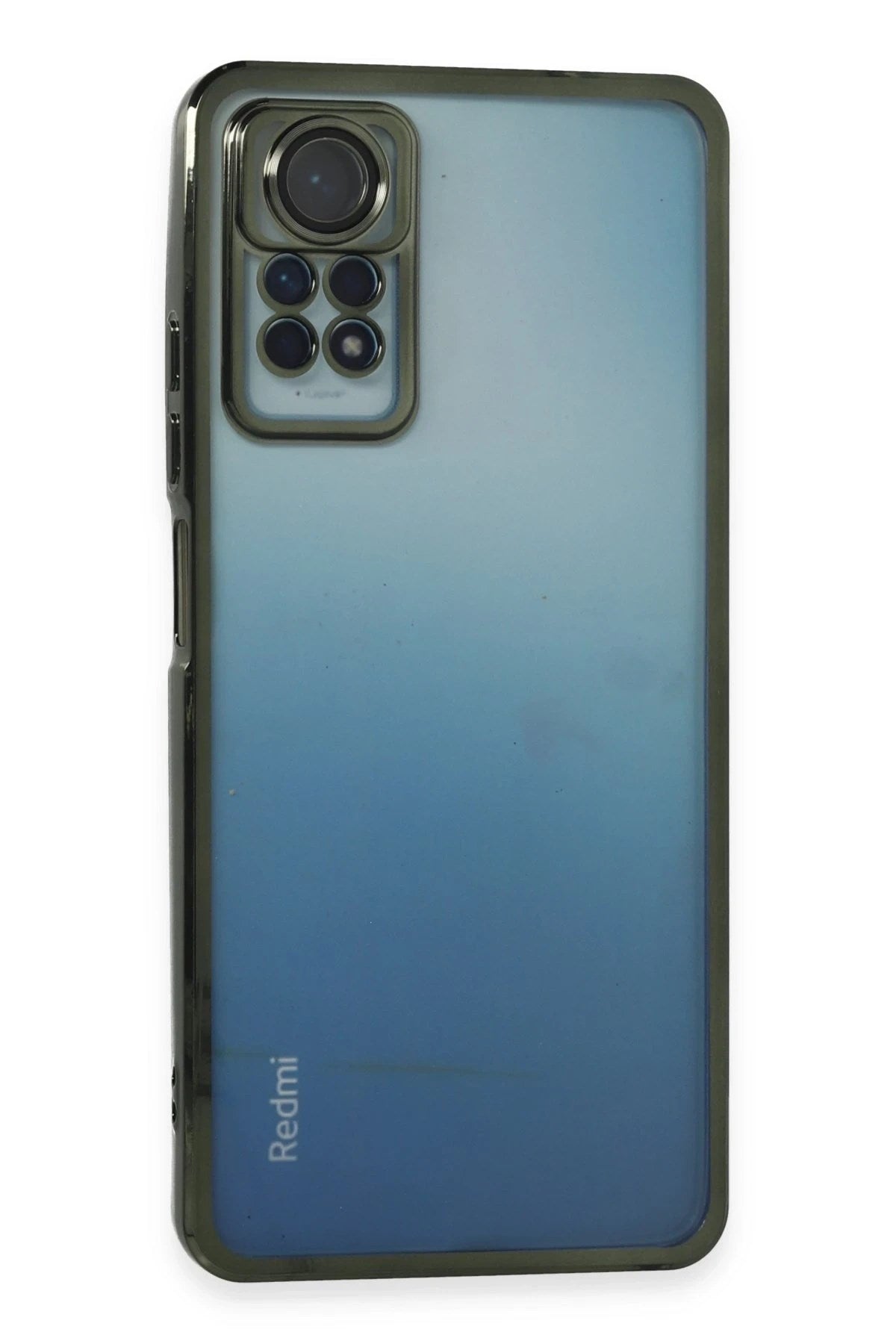 Mey İthalat® Redmi Note 12 Pro 4G Kılıf Lensli Silikon - Yeşil