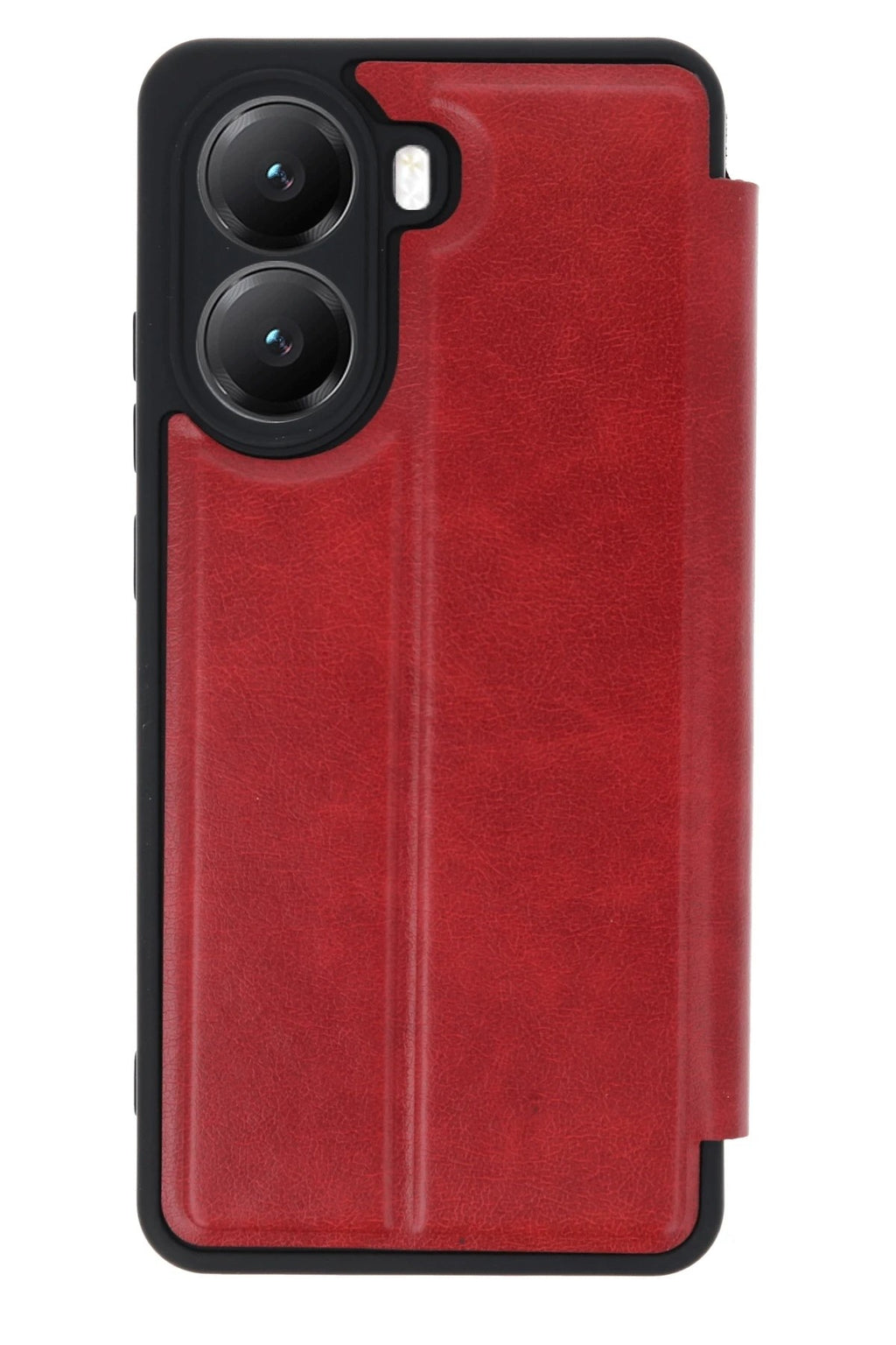 Mey İthalat® Poco X7 Pro Kılıf Flip Cover - Kırmızı