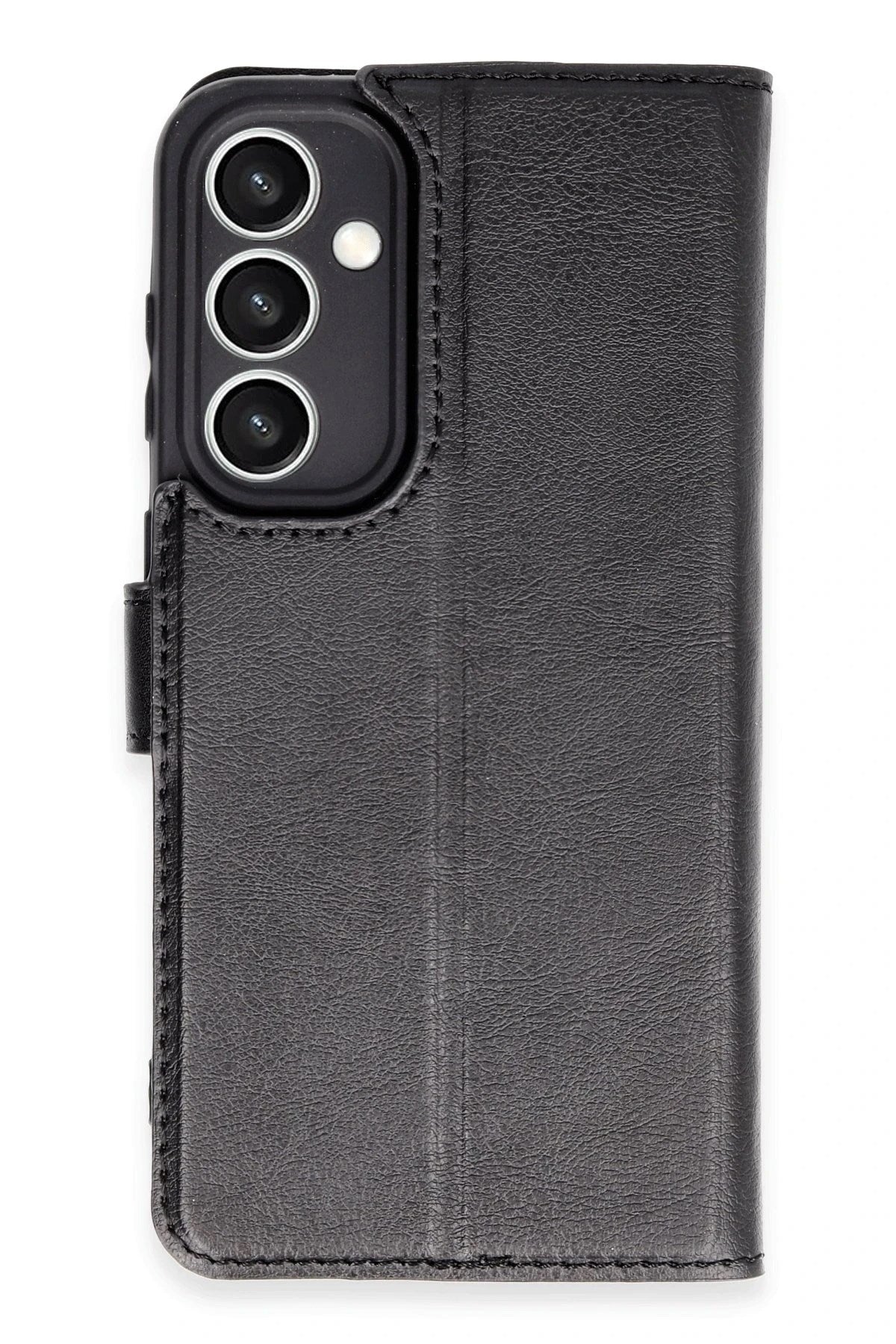 Mey İthalat® Samsung Galaxy S23 FE Kılıf Trend S Plus Kapaklı Kılıf - Siyah