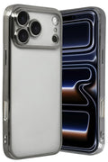 Mey İthalat® iPhone 17 Pro Lensli Silikon - Titan Gri