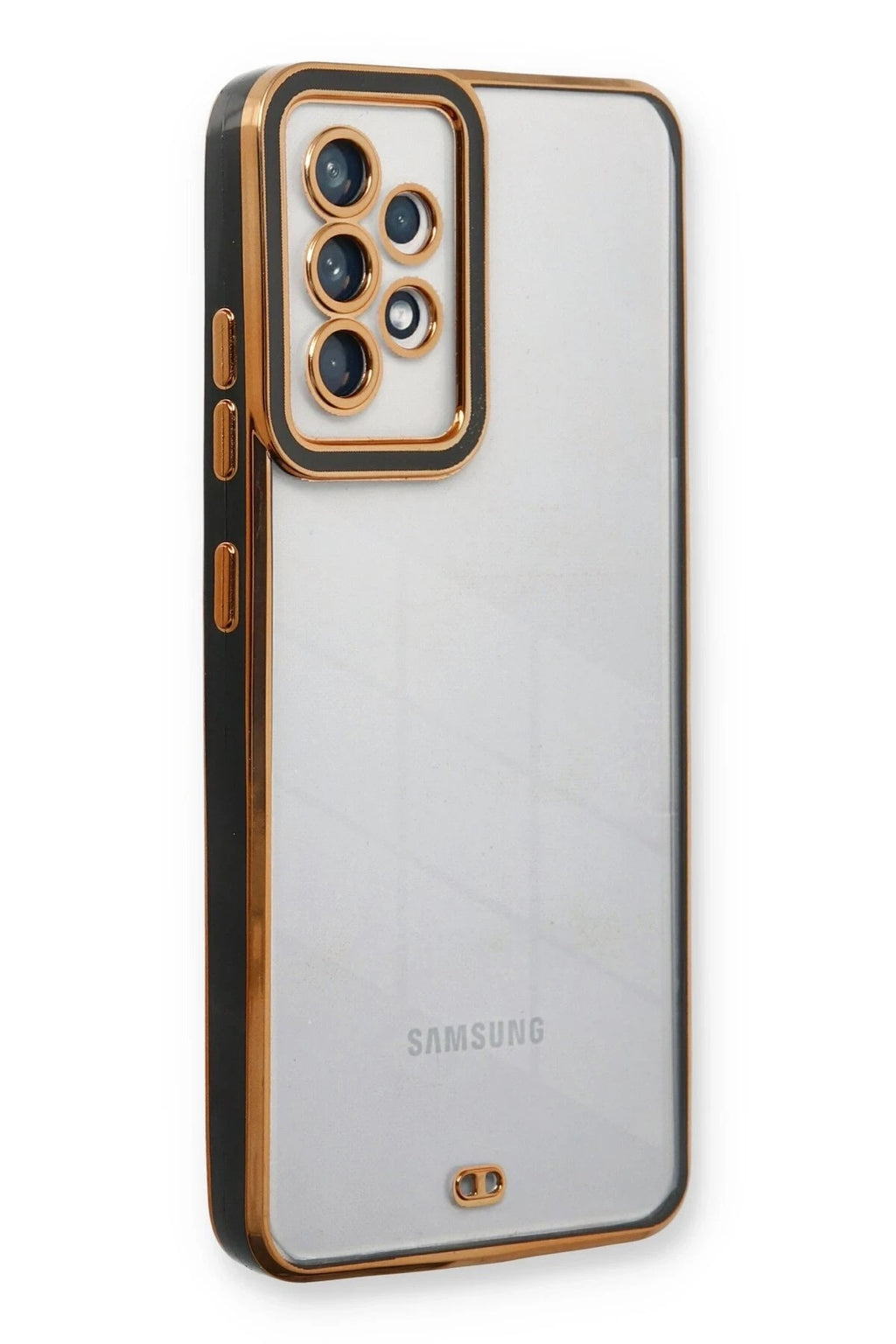 Mey İthalat® Samsung Galaxy A73 5G Kılıf Liva Lens Silikon - Siyah