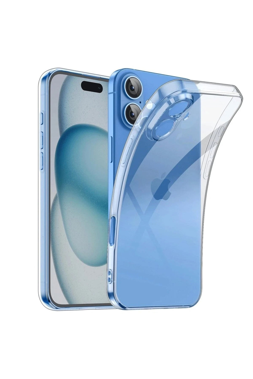 Mey İthalat® iPhone 16 Plus Kılıf Lüx Şeffaf Silikon