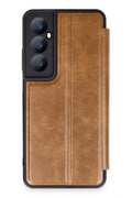 Mey İthalat® Realme C65 Kılıf Flip Cover - Taba