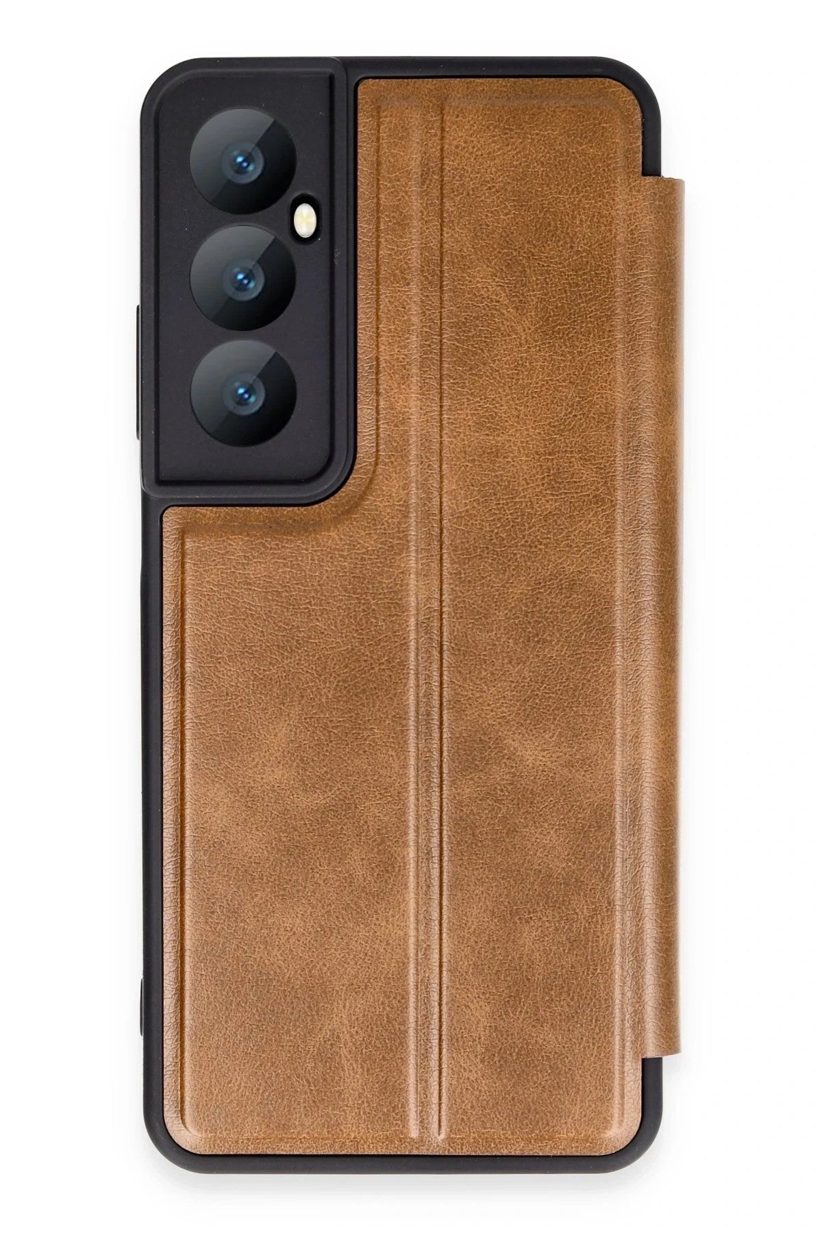 Mey İthalat® Realme C65 Kılıf Flip Cover - Taba