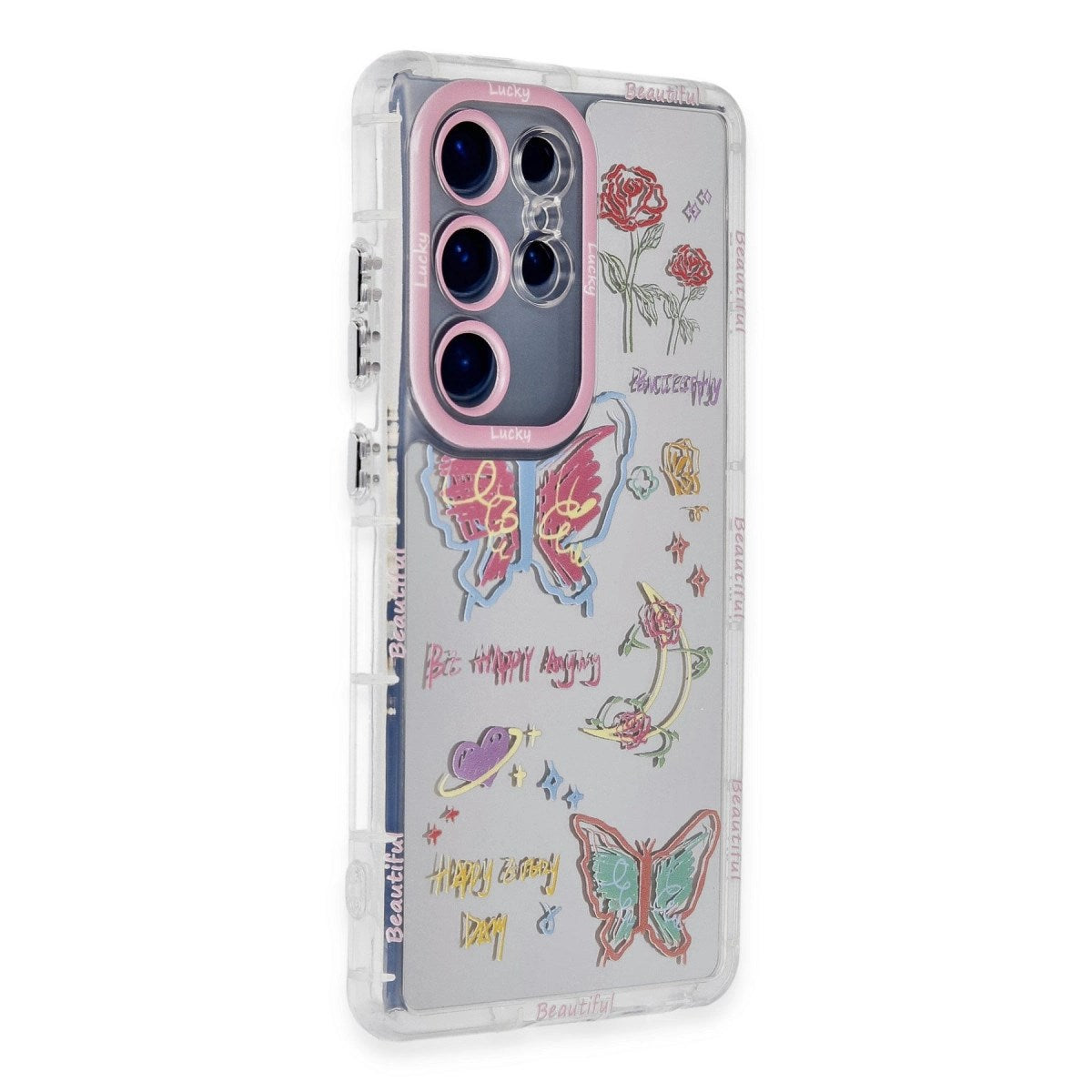 Mey İthalat® Samsung Galaxy S23 Ultra Kılıf Reflexion Desenli Kapak - Desen 8