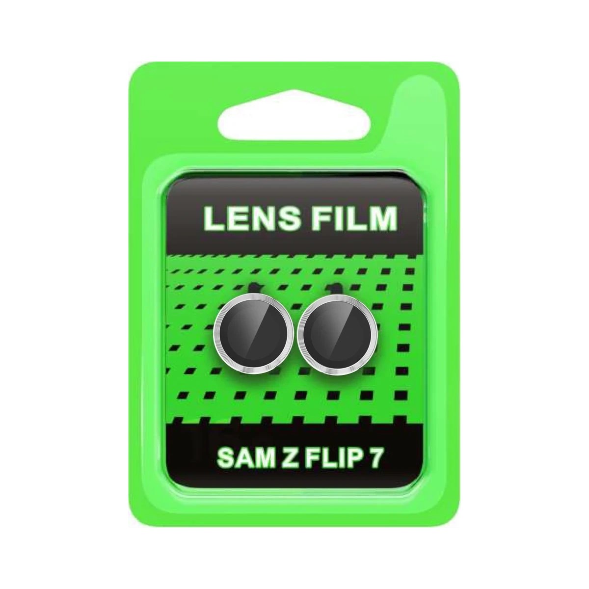 Mey İthalat® Samsung Galaxy Z Flip 7 Raze Metal Kamera Lens - Gümüş