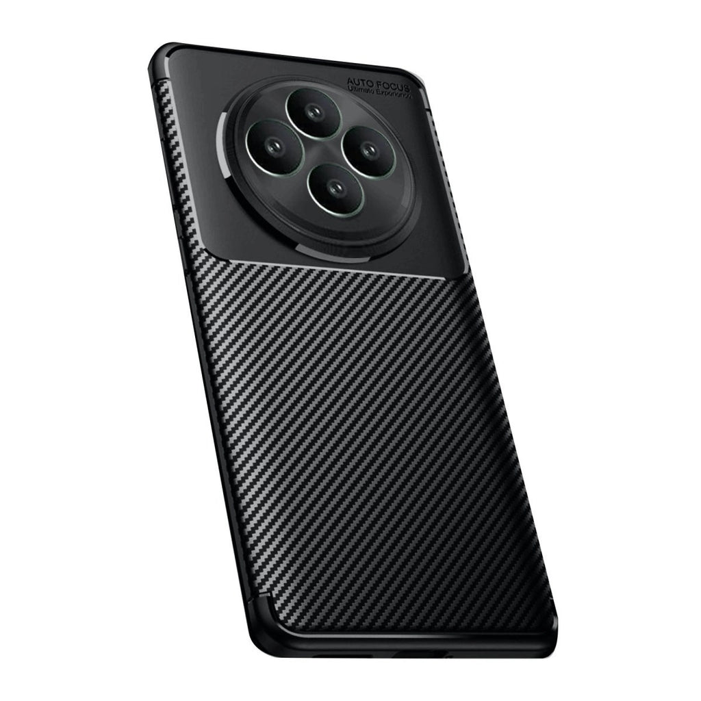 Mey İthalat® Reno 11 FS Kılıf Auto Focus Karbon Kapak - Siyah