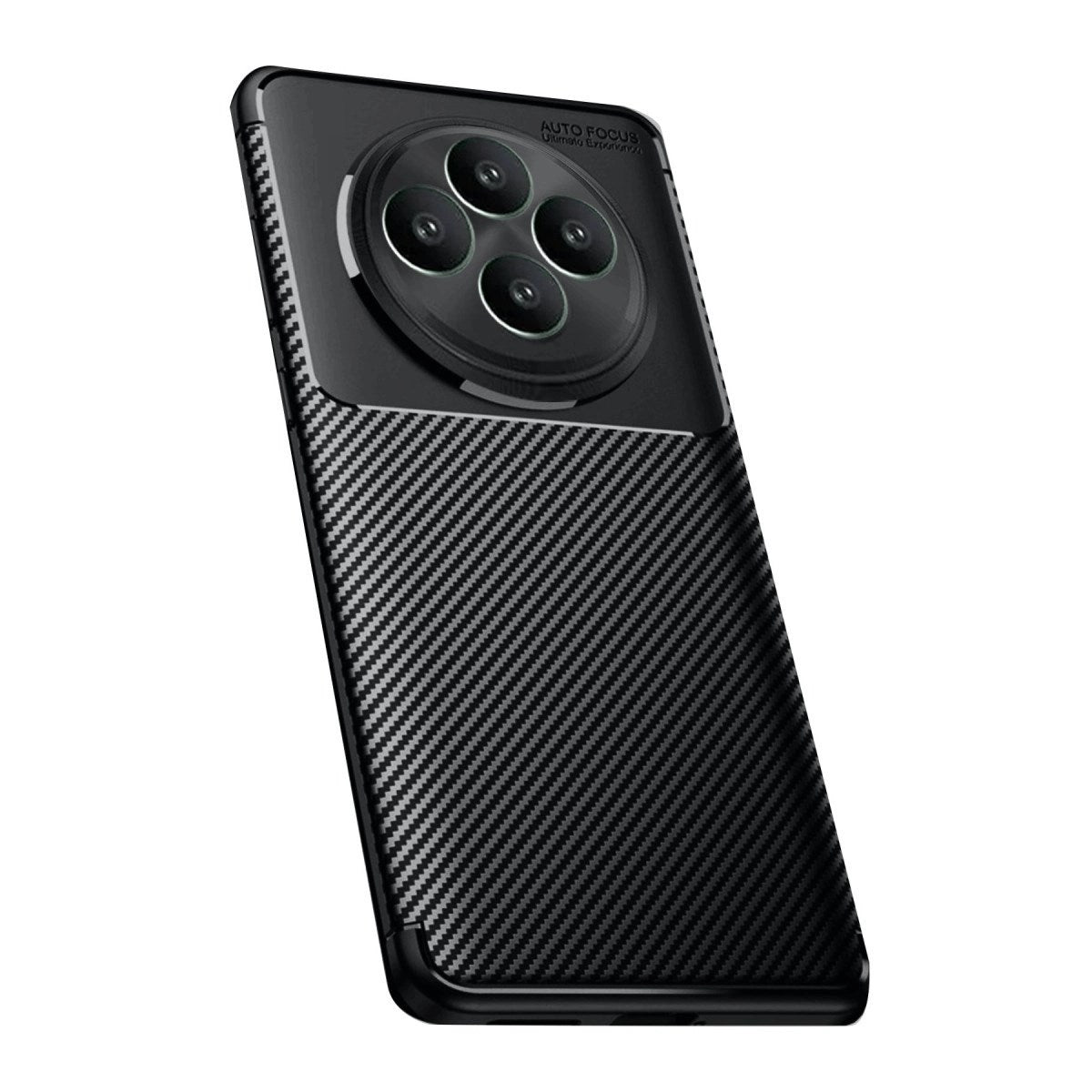 Mey İthalat® Reno 11 FS Kılıf Auto Focus Karbon Kapak - Siyah