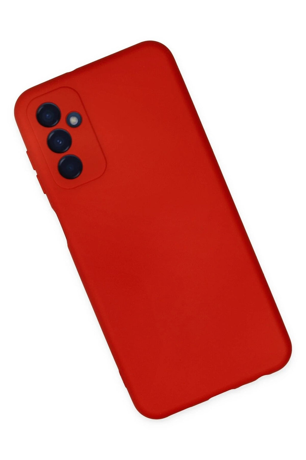 Mey İthalat® Samsung Galaxy M23 Kılıf Nano içi Kadife Silikon - Kırmızı