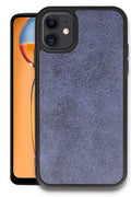 Mey İthalat® iPhone 11 Kılıf Aras Deri Kapak - Lacivert
