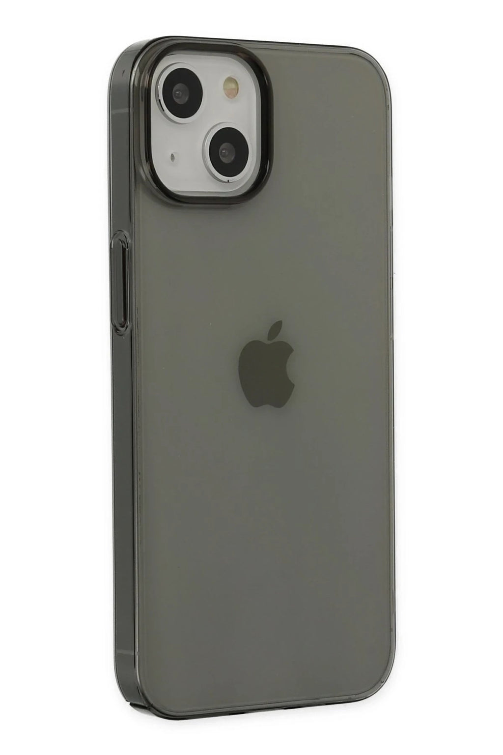 Mey İthalat® iPhone 14 Plus Kılıf Pc Sert Şeffaf Kapak - Siyah