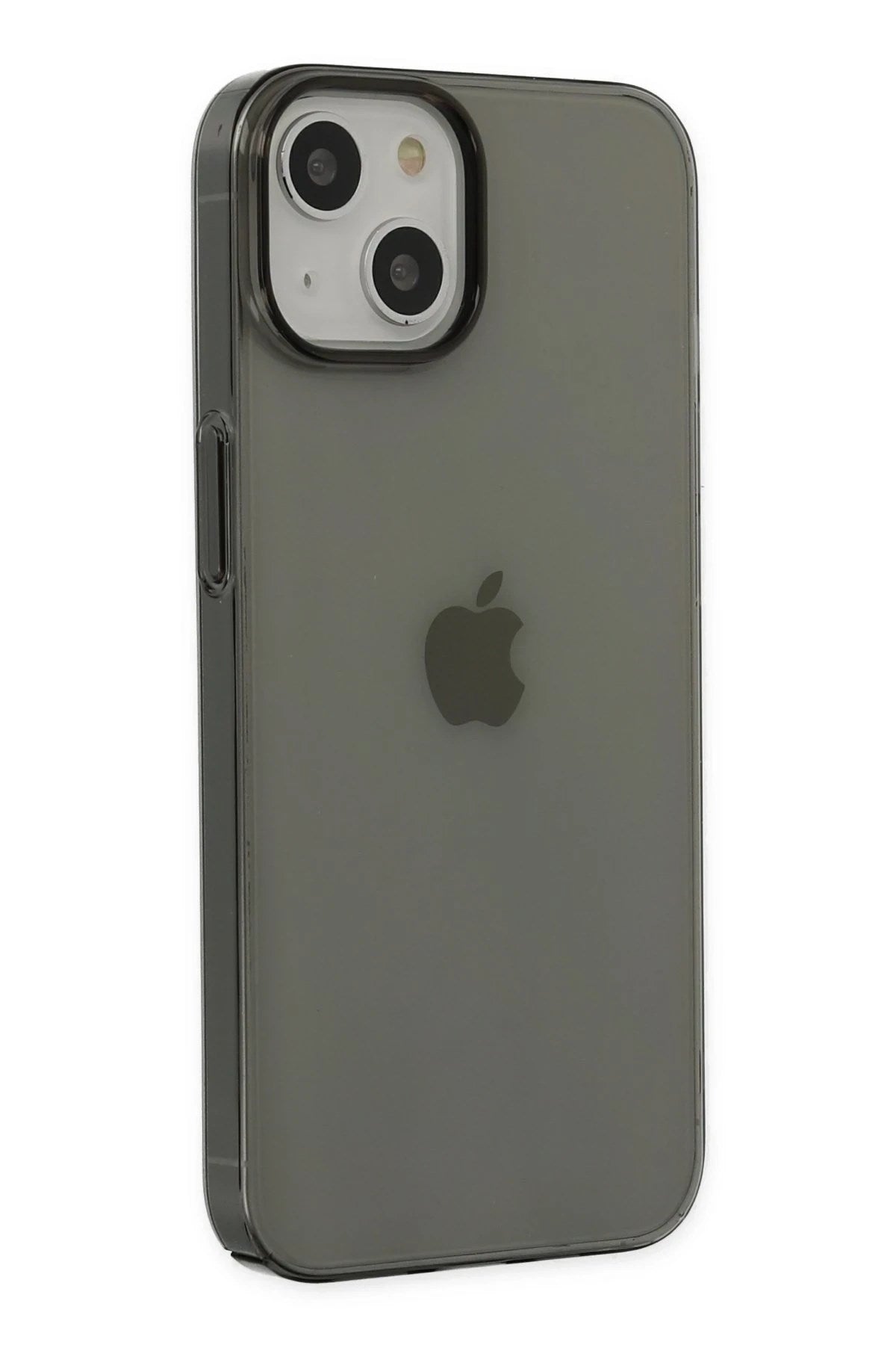 Mey İthalat® iPhone 14 Plus Kılıf Pc Sert Şeffaf Kapak - Siyah