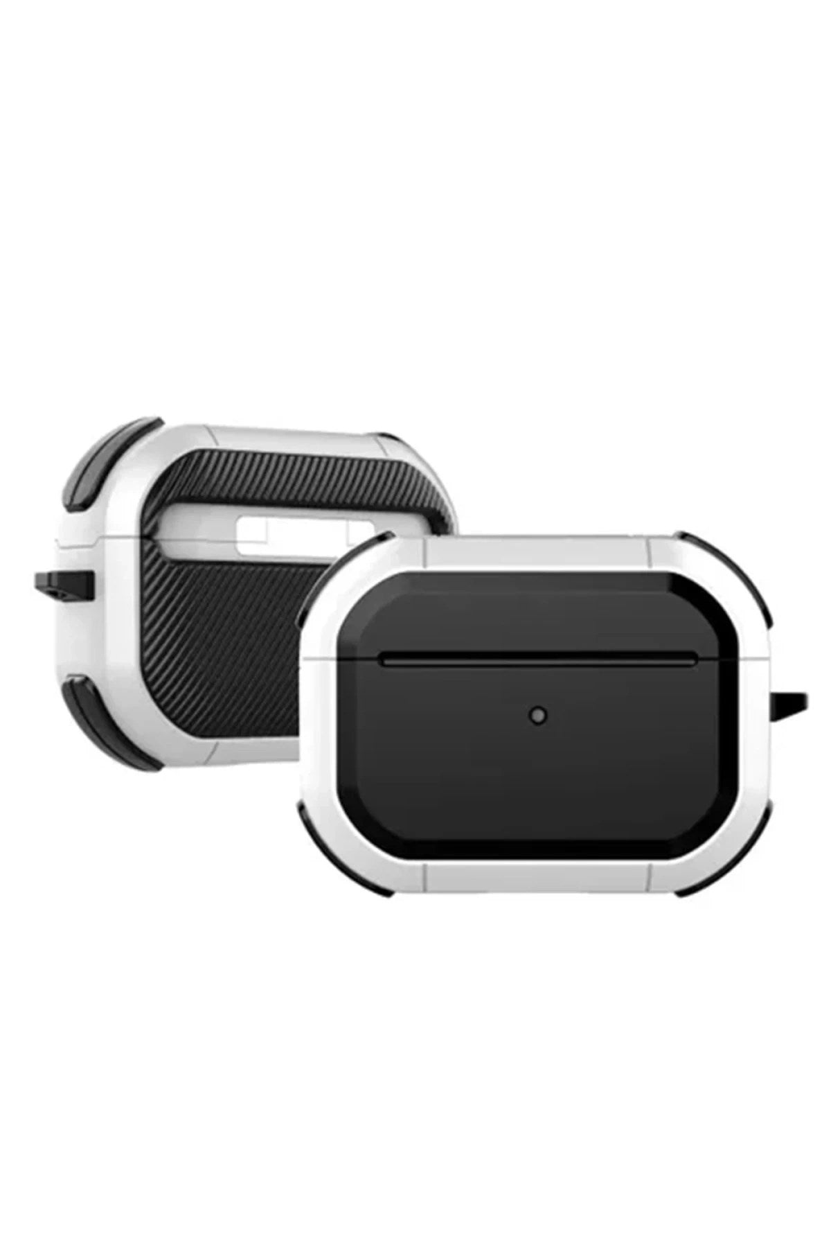 Mey İthalat® Airpods Pro 2 (2.nesil) Tank Kılıf - Beyaz