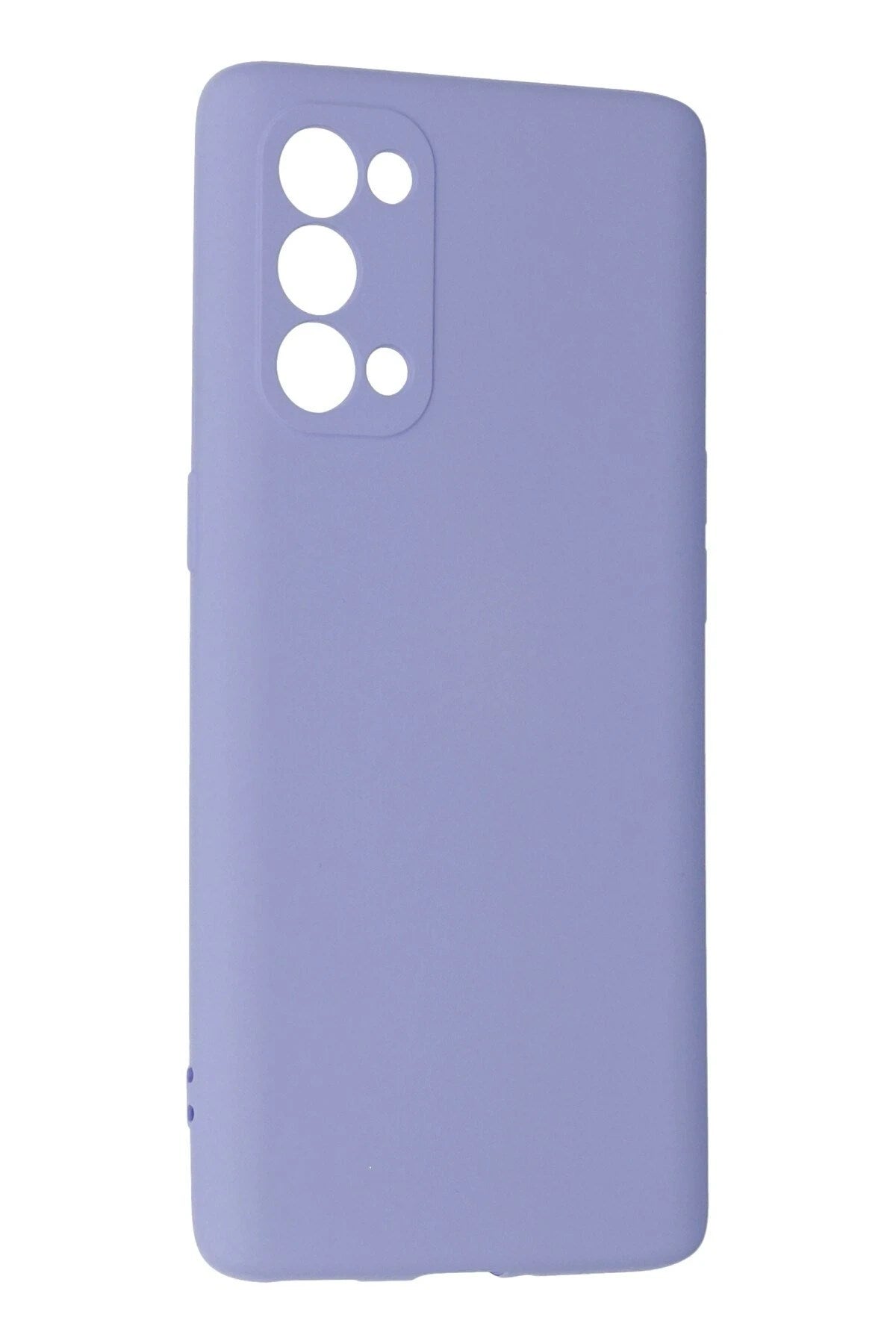 Mey İthalat® Reno 5 Pro Kılıf Nano içi Kadife Silikon - Lila