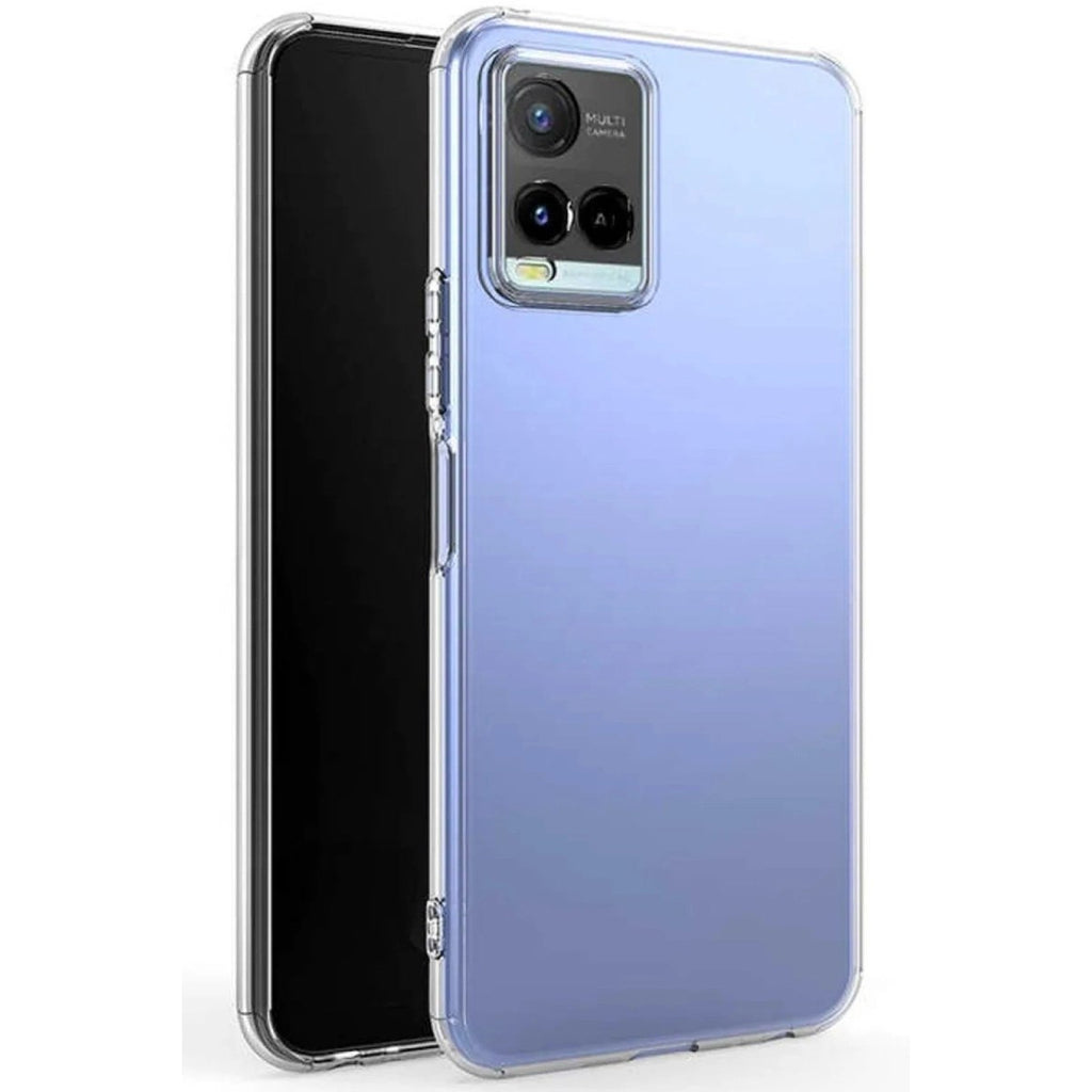 Mey İthalat® Vivo Y21S Kılıf Lüx Şeffaf Silikon