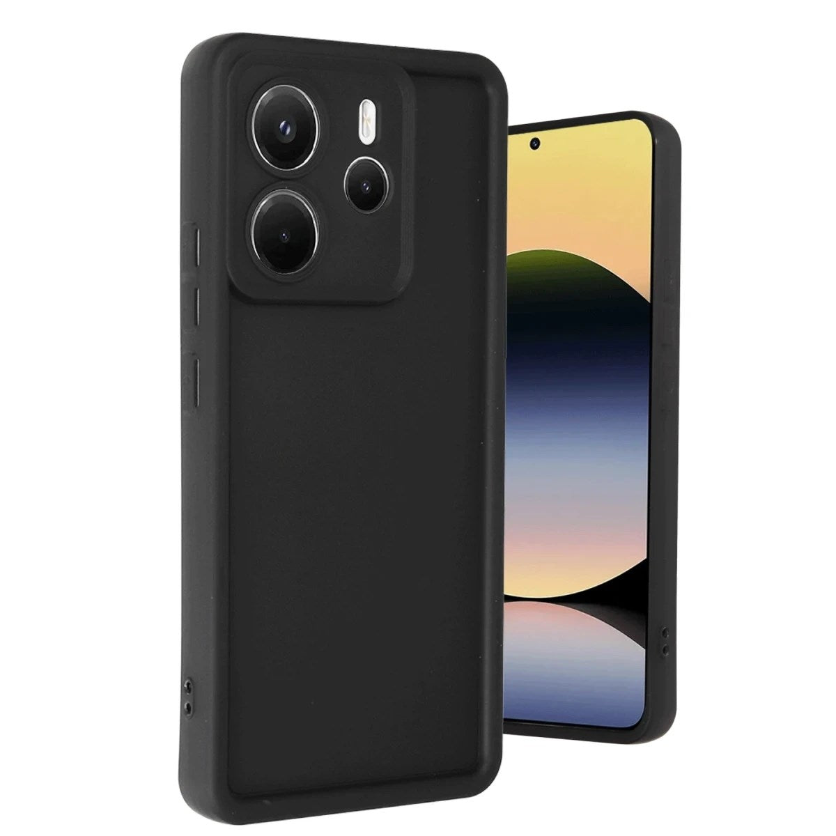 Mey İthalat® Redmi Note 14 4G Kılıf Viera Silikon - Siyah