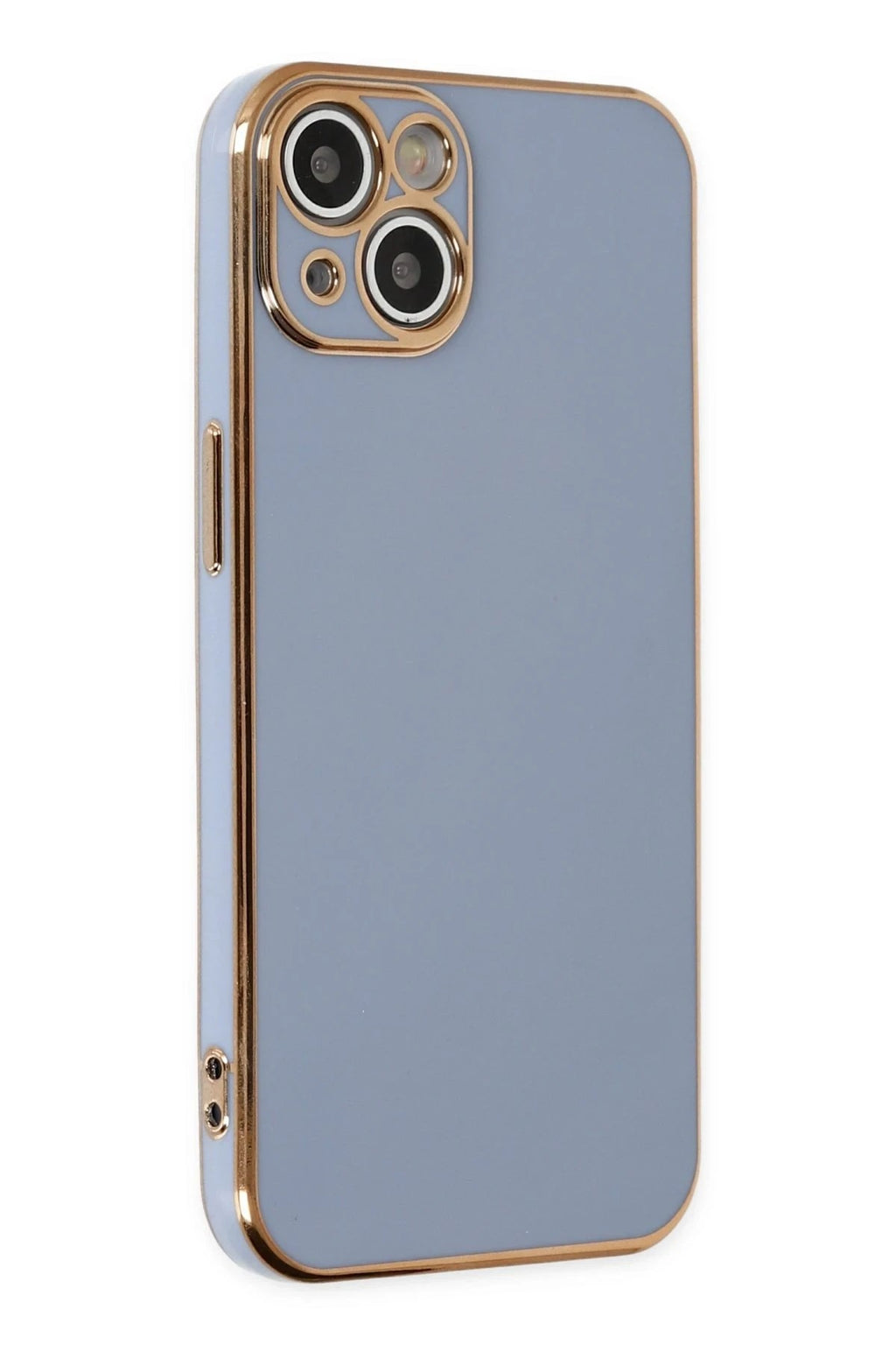 Mey İthalat® iPhone 14 Kılıf Volet Silikon - Mavi