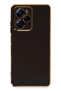 Mey İthalat® Poco X5 Pro 5G Kılıf Volet Silikon - Siyah