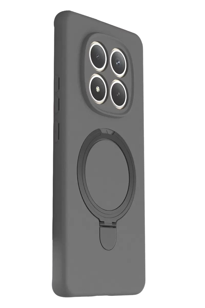 Mey İthalat® Redmi Note 15 Pro 5G Regal Magsafe Standlı Kapak - Titan Gri