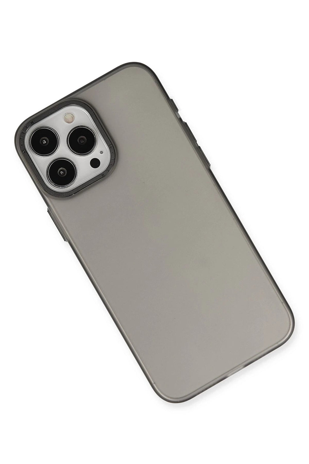 Mey İthalat® iPhone 15 Pro Max Kılıf Modos Metal Kapak - Siyah