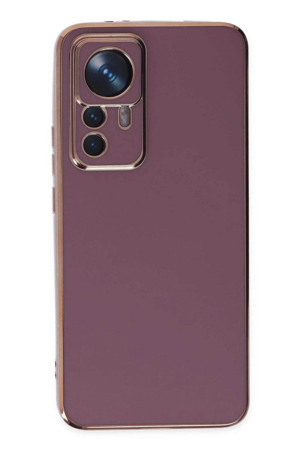 Mey İthalat® Mi 12T Pro Kılıf Volet Silikon - Mor