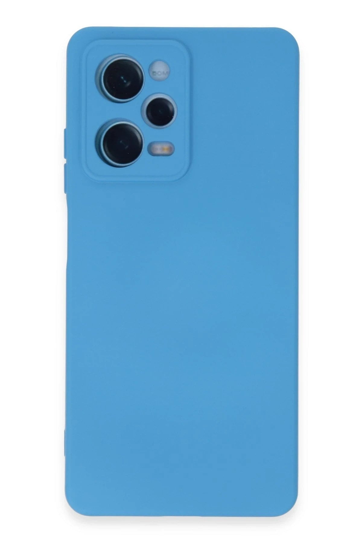 Mey İthalat® Redmi Note 12 Pro 5G Kılıf Nano içi Kadife Silikon - Mavi