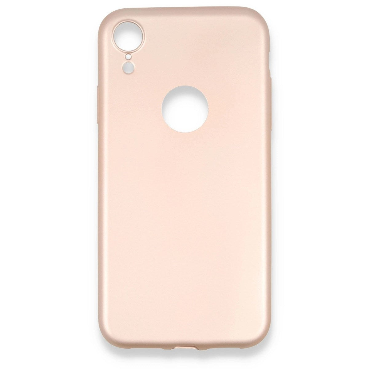 Mey İthalat® iPhone XR Kılıf First Silikon - Rose Gold