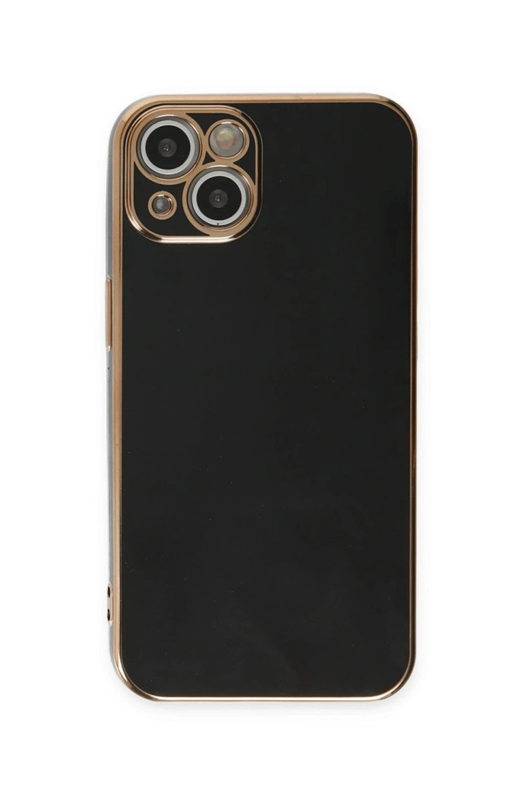 Mey İthalat® iPhone 15 Kılıf Volet Silikon - Siyah