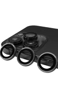 Mey İthalat® iPhone 15 Pro Max Raze Metal Kamera Lens - Titan Gri